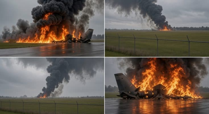 Passenger Plane with 244 People Crashes in Devastating Air Disaster