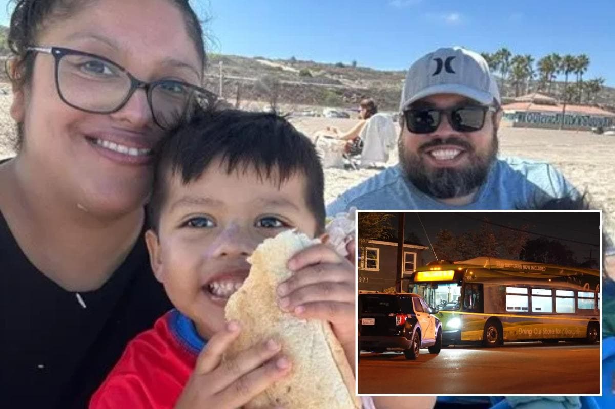 California bus driver killed after shift leaves behind wife, 2 young sons