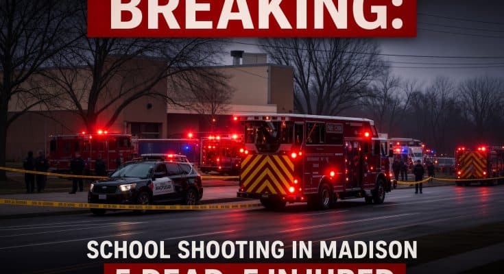 (-) BREAKING At least 5 dead, 5 injured after mass sh00ting at schoo