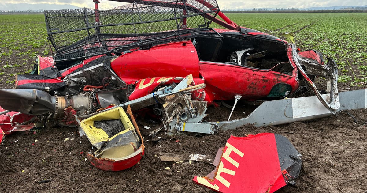 3 killed in helicopter collision that shut down part of an Oregon highway