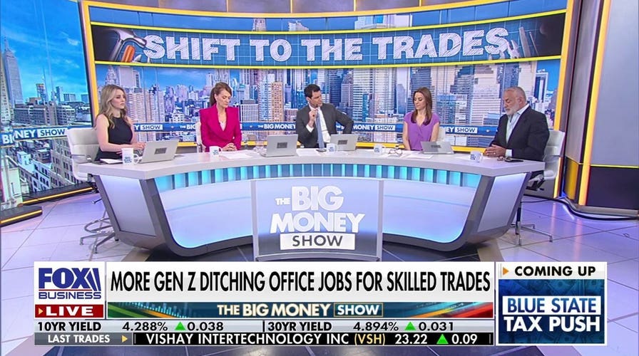 Gen Z ditches college, office jobs for skilled trades