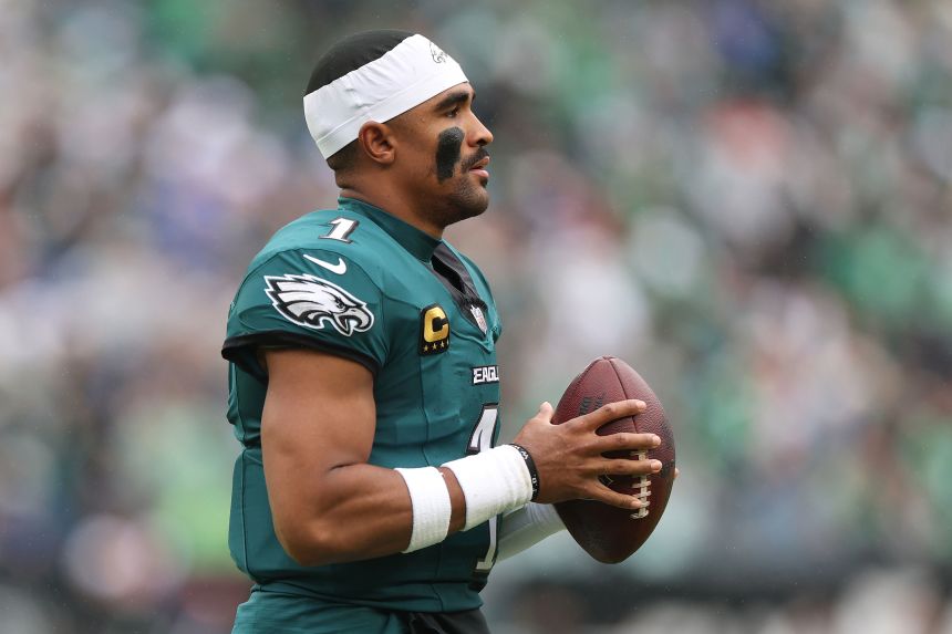 Jalen Hurts’ clots might have originated with a calf injury he received during an October 4 game against the Los Angeles Rams.