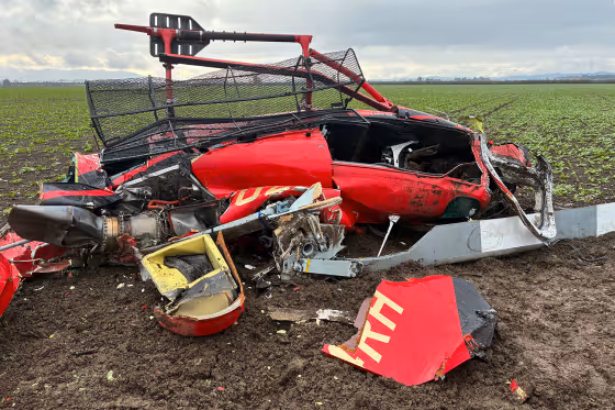 Oregon Helicopters Midair Collision